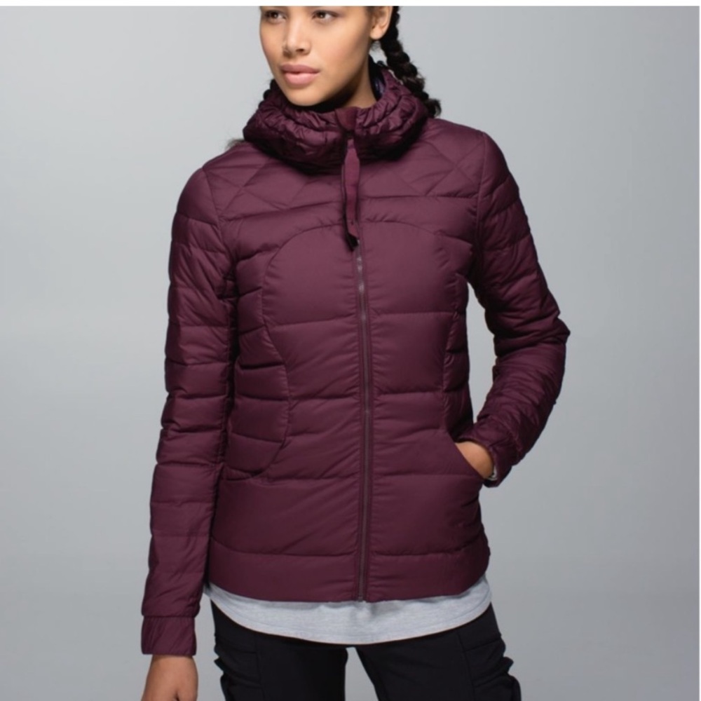 Lululemon Down Jacket Fluffin Awesome Puffer Size 4